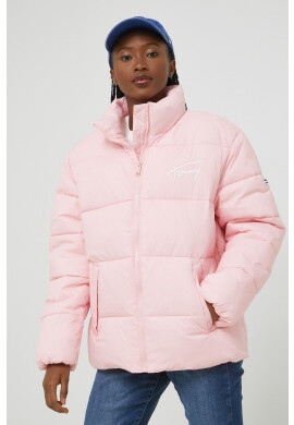 Tommy Jeans Яке в розово със зимна изолация - Pepit.bg