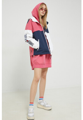 Tommy Jeans Яке в бяло с преходна изолация с уголемена кройка - Pepit.bg