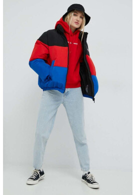 Tommy Jeans Яке в черно със зимна изолация с уголемена кройка - Pepit.bg