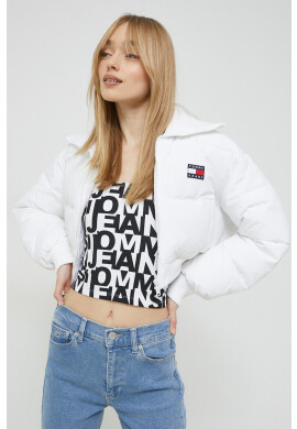 Tommy Jeans Яке в бяло със зимна изолация - Pepit.bg