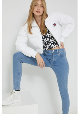 Tommy Jeans Яке в бяло със зимна изолация - Pepit.bg