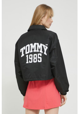 Tommy Jeans Яке в черно с преходна изолация - Pepit.bg
