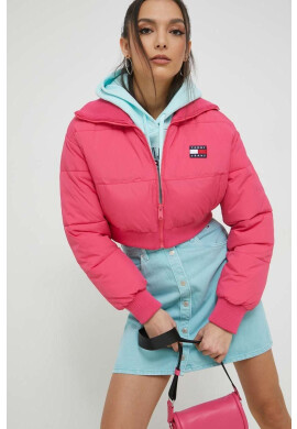 Tommy Jeans Яке в розово със зимна изолация - Pepit.bg