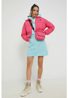 Tommy Jeans Яке в розово със зимна изолация - Pepit.bg