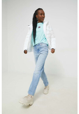 Tommy Jeans Яке в бяло с преходна изолация - Pepit.bg