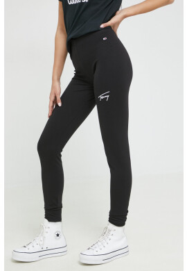 Tommy Jeans Клин в черно с апликация - Pepit.bg