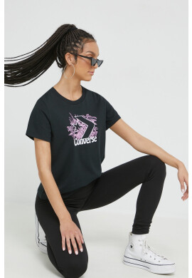 Tommy Jeans Клин в черно с апликация - Pepit.bg