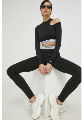 Tommy Jeans Клин в черно с изчистен дизайн - Pepit.bg