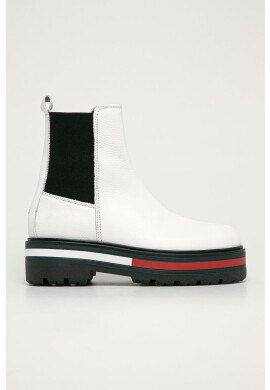 Tommy Jeans Кожени боти Chelsea - Pepit.bg