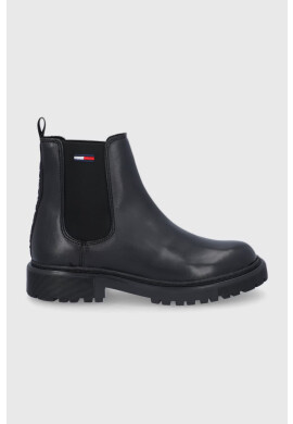 Tommy Jeans Кожени боти челси - Pepit.bg