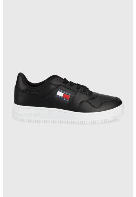 Tommy Jeans Кожени маратонки в бяло - Pepit.bg