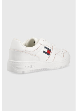 Tommy Jeans Кожени маратонки Etch Basket - Pepit.bg
