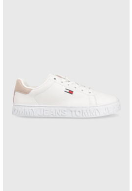 Tommy Jeans Кожени маратонки Sneaker Pop - Pepit.bg