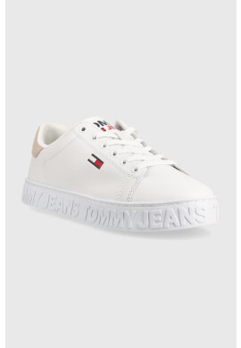 Tommy Jeans Кожени маратонки Sneaker Pop - Pepit.bg