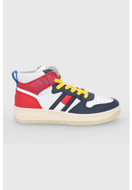 Tommy Jeans Кожени обувки с равна подметка - Pepit.bg