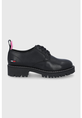 Tommy Jeans Кожени половинки обувки - Pepit.bg