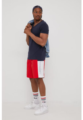Tommy Jeans Къси панталони в жълто с изчистен дизайн с висока талия - Pepit.bg
