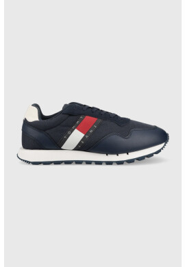 Tommy Jeans Маратонки Retro Leather Tjm Ess в тъмносиньо - Pepit.bg
