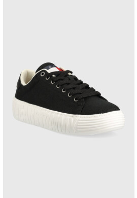 Tommy Jeans Маратонки CANVAS OUTSOLE в черно EM0EM01160 - Pepit.bg