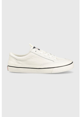 Tommy Jeans Маратонки LEATHER VULC ESS в бяло EN0EN01932 - Pepit.bg