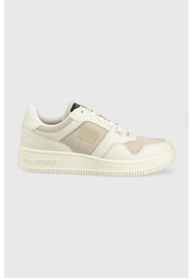 Tommy Jeans Маратонки Mix Basket в бежово - Pepit.bg