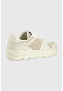 Tommy Jeans Маратонки Mix Basket в бежово - Pepit.bg