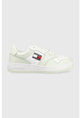 Tommy Jeans Маратонки RETRO BASKET WMN в бяло EN0EN02102 - Pepit.bg