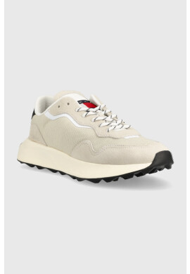 Tommy Jeans Маратонки RUNNER OUTSOLE в бежово EM0EM01176 - Pepit.bg