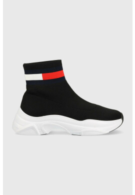 Tommy Jeans Маратонки SOCK BOOT в черно EN0EN02104 - Pepit.bg