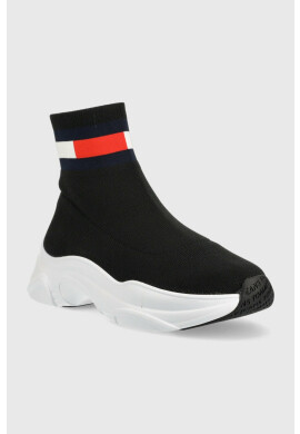 Tommy Jeans Маратонки SOCK BOOT в черно EN0EN02104 - Pepit.bg