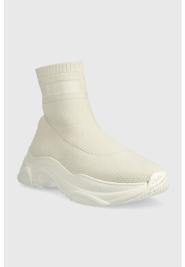 Tommy Jeans Маратонки SOCK BOOT MONOCOLOR в бежово - Pepit.bg