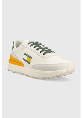 Tommy Jeans Маратонки TJM TECH RUNNER MATERIAL в бяло EM0EM01300 - Pepit.bg