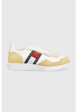 Tommy Jeans Маратонки Track Cleat в бяло - Pepit.bg