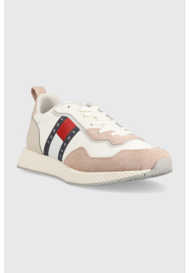 Tommy Jeans Маратонки Track Cleat в бяло - Pepit.bg