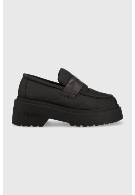 Tommy Jeans Мокасини PUFFER LOAFER в черно с платформа EN0EN02080 - Pepit.bg
