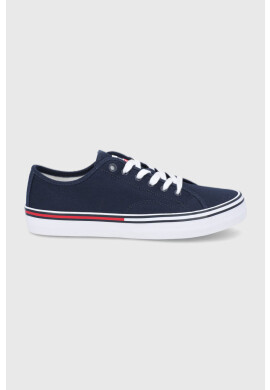 Tommy Jeans Ниски кецове мъжко в бяло - Pepit.bg