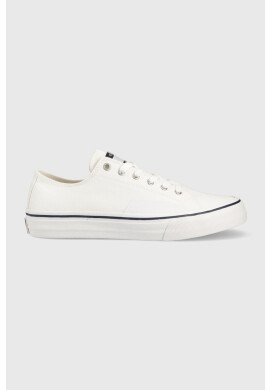 Tommy Jeans Ниски кецове SKATE CANVAS ESS в бяло EM0EM01175 - Pepit.bg