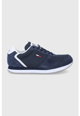 Tommy Jeans Обувки в тъмносиньо с равна подметка - Pepit.bg