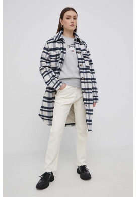 Tommy Jeans Палто с вълна - Pepit.bg