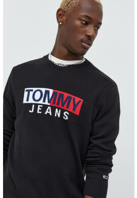 Tommy Jeans Памучен пуловер - Pepit.bg