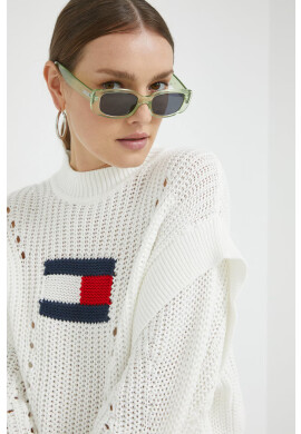 Tommy Jeans Памучен пуловер - Pepit.bg