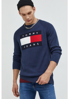 Tommy Jeans Памучен пуловер - Pepit.bg