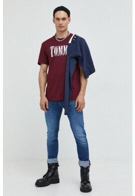 Tommy Jeans Памучен пуловер - Pepit.bg