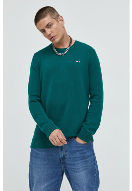 Tommy Jeans Памучен пуловер - Pepit.bg