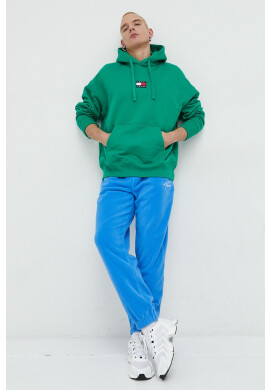 Tommy Jeans Памучен суичър в черно меланж на - Pepit.bg
