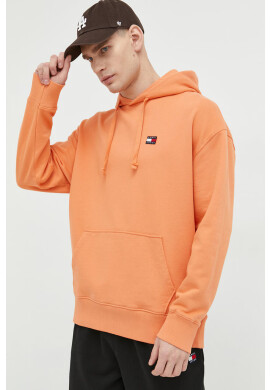 Tommy Jeans Памучен суичър в зелено - Pepit.bg