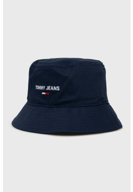 Tommy Jeans Памучна капела в тъмносиньо от памук - Pepit.bg