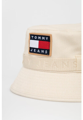 Tommy Jeans Памучна капела в бежово от памук - Pepit.bg