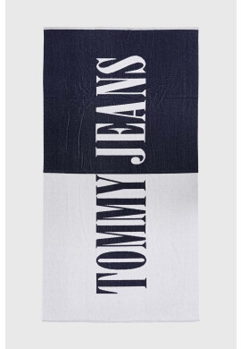 Tommy Jeans Памучна кърпа в тъмносиньо - Pepit.bg