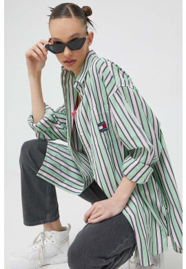 Tommy Jeans Памучна риза - Pepit.bg